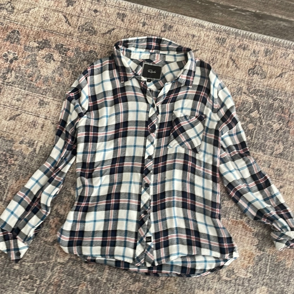 Plaid blouse